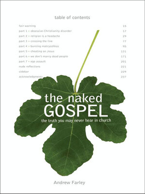 cover image of The Naked Gospel